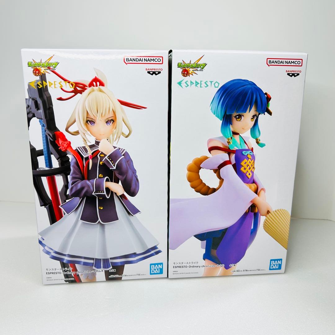 namco限定ESPRESTO モンスト ヤクモ マサムネフィギュア 2体セット