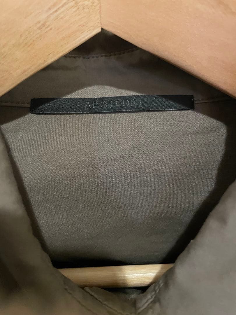 ap studio New ミリタリークロップドシャツ ドゥーズィエムクラス