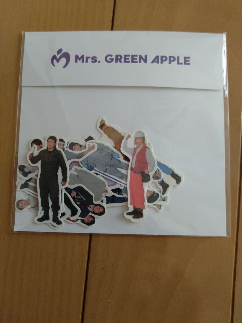 ライラックMV FC限定 アクリルキーホルダー スタンド フルコンプ シール付き