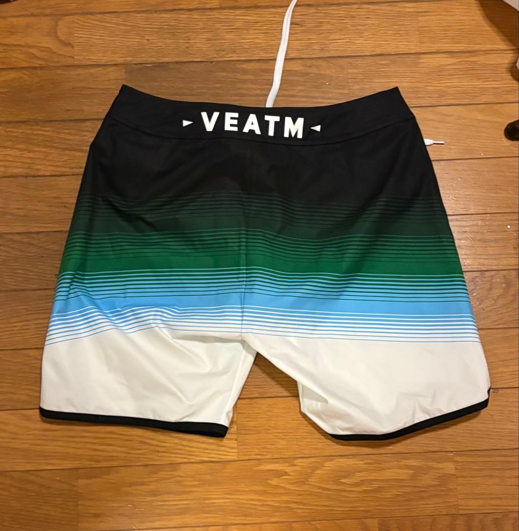 完売品 VEATM サーフパンツ グラデーション水着 Lサイズ COLOR BLOCKING SURF SHORTS