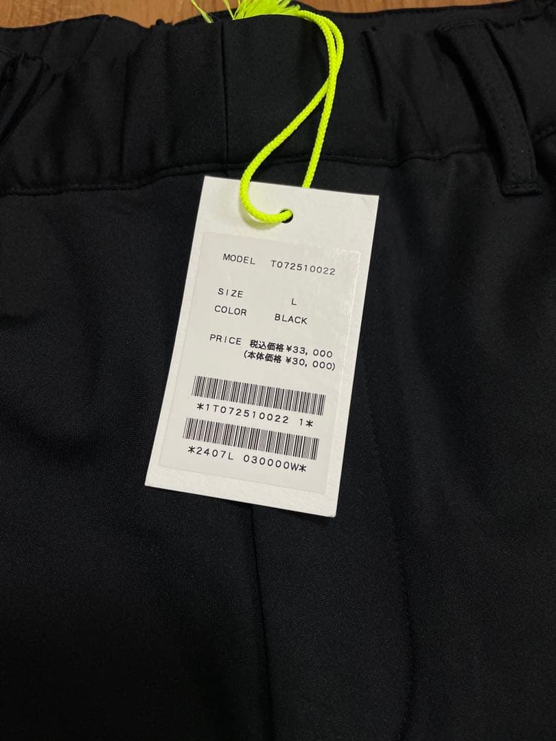 2025モデル 新品未使用タグ付き TFW49 ハイブリッドパンツ ブラック L