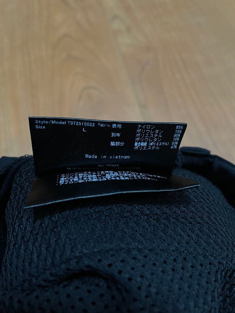 2025モデル 新品未使用タグ付き TFW49 ハイブリッドパンツ ブラック L