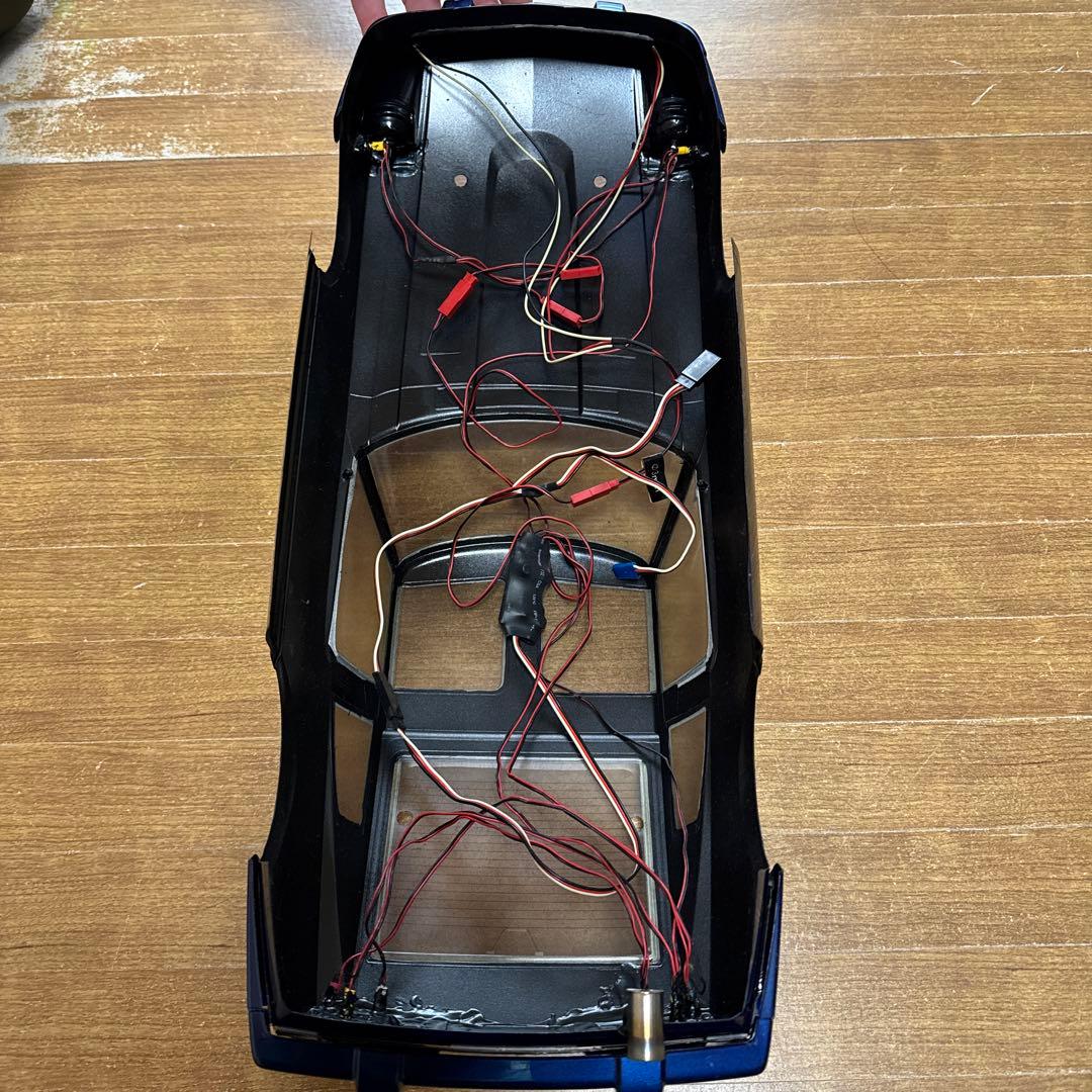 スポーツカー シルバー/ブルー クーペ - メルカリ