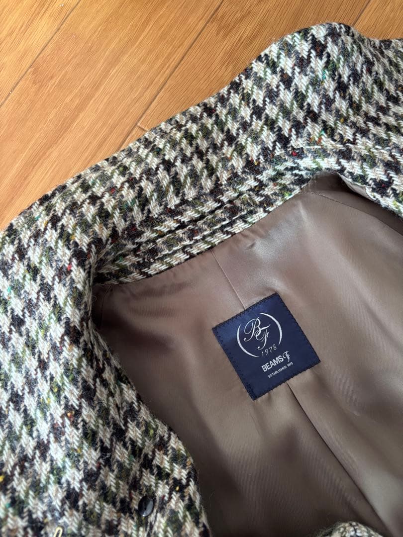 beamsf バルカラーコート ツイード W.BILL 38 - メルカリ