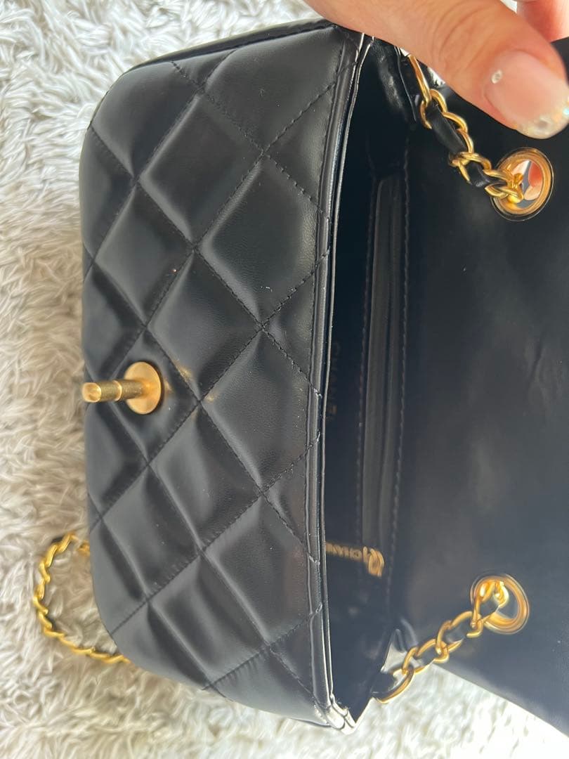 CHANEL シャネル キルティングデザイン ショルダーバッグ ノベルティ