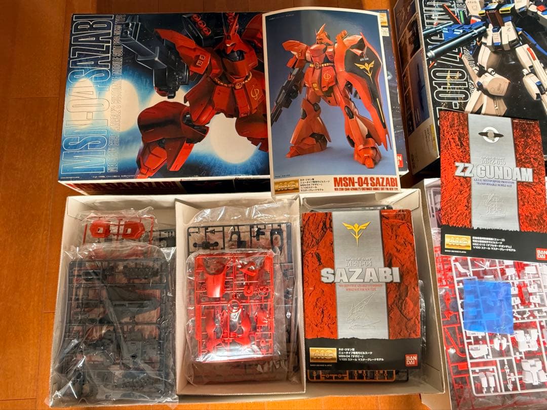 MG サザビー　 MG ダブルゼータ　セット