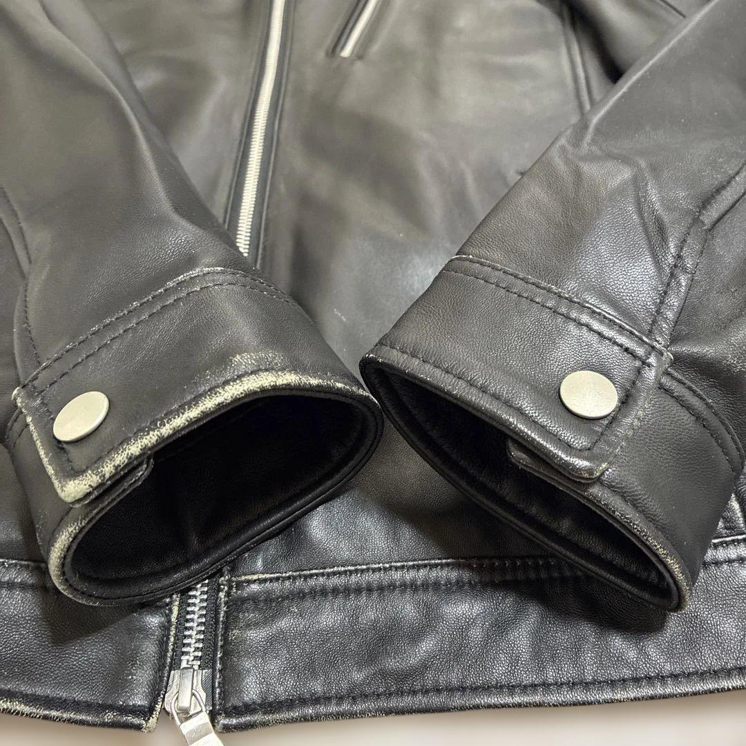 RattleTrap 本革 シングル ライダースL ラムレザー - メルカリ