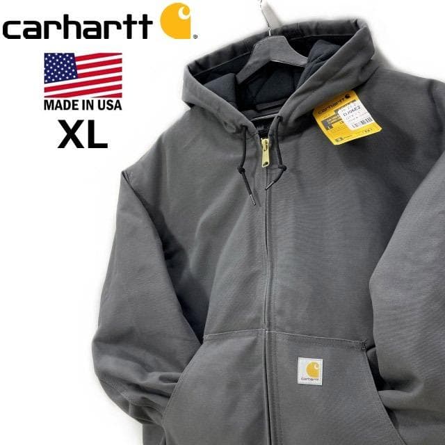 期間限定価格】カーハート アクティブジャケット(XL)グレー 181218
