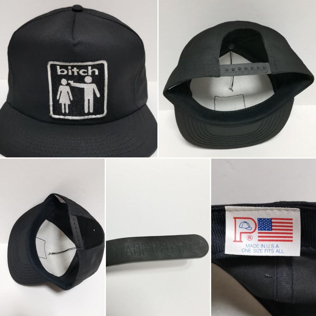 90s bitch skateboards ビッチ CAP キャップ USA製 - メルカリ
