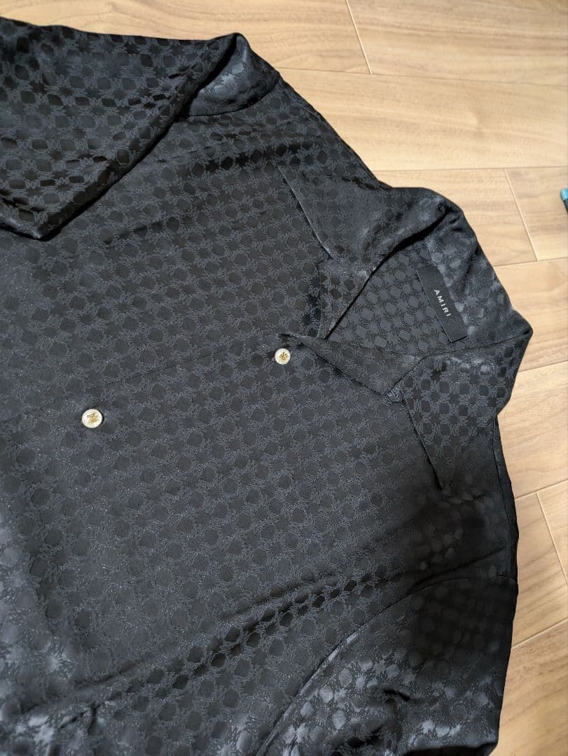 AMIRI/アミリ ロゴ総柄レーヨンシャツ - トップス安価