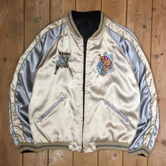 藤原ヒロシ着 G1950 × fragment × 東洋 雷神 スカジャン - メルカリ