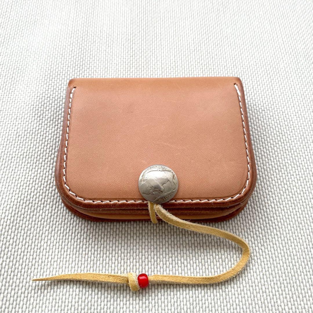 新品 ゴローズ goros 角型小銭入れ サドル 財布 - メルカリ