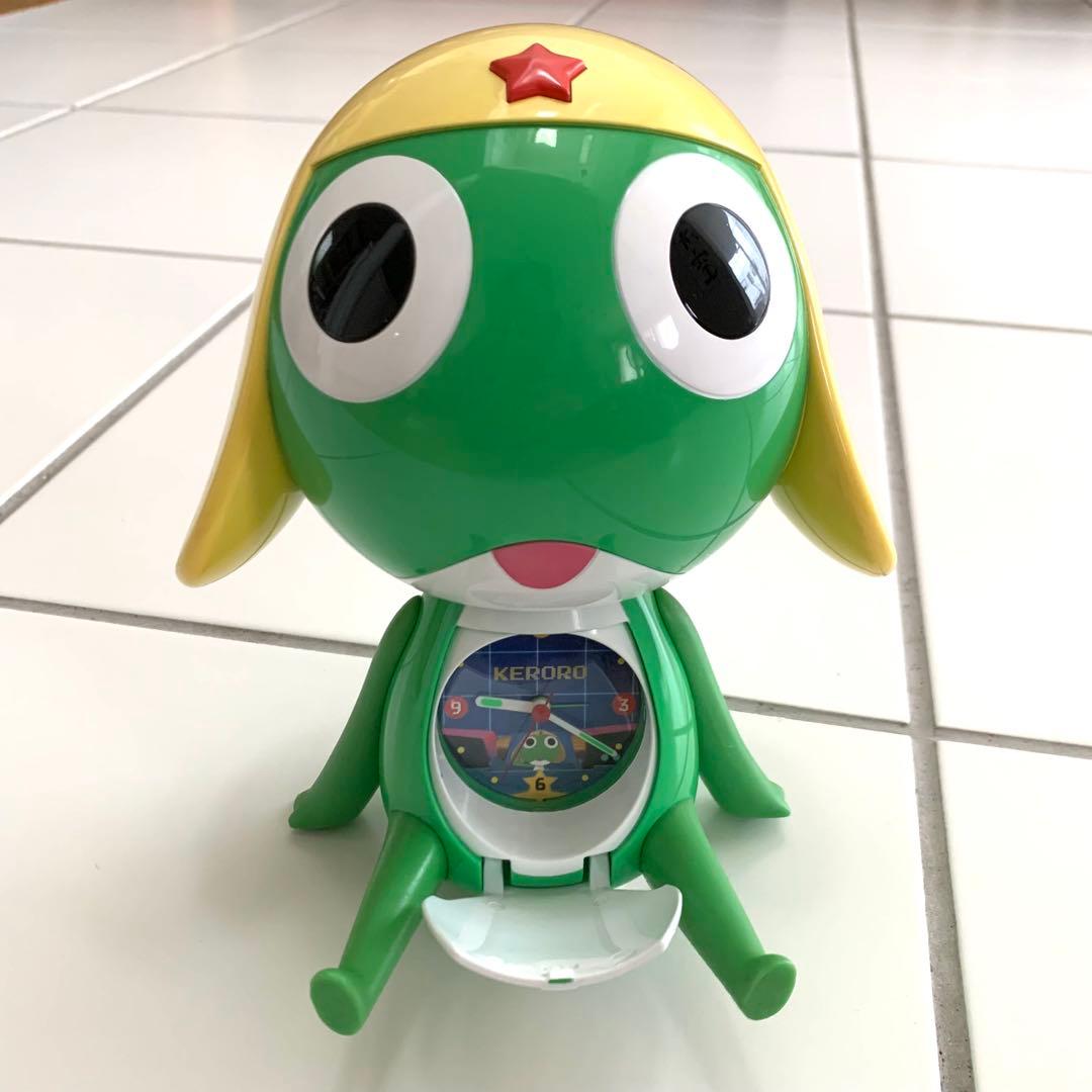 完動品！ケロロ軍曹 起きるであります！おしゃべり目覚まし時計 - メルカリ