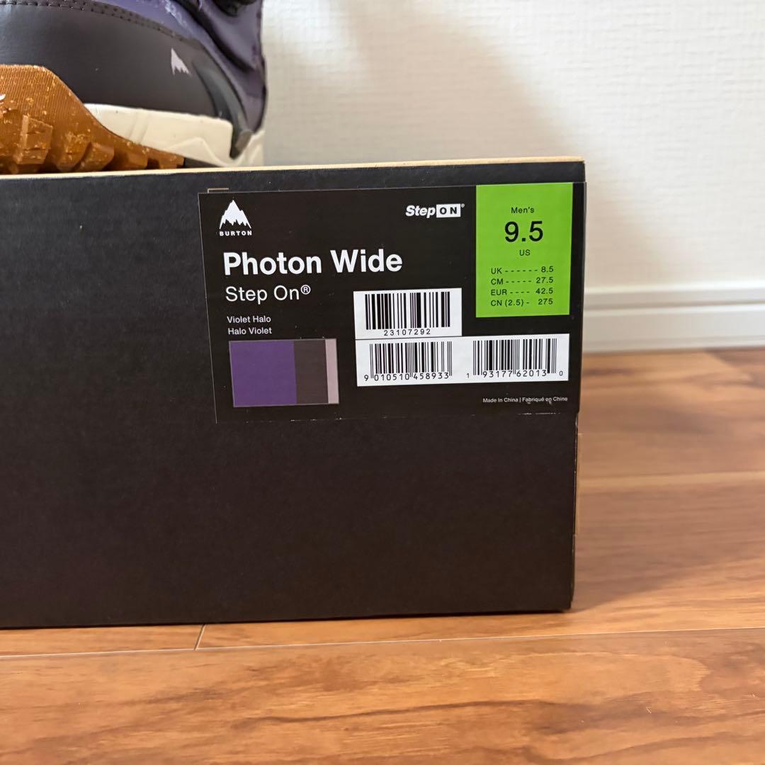最終値下げ　バートン　ステップオン　フォトン　27.5cm step on