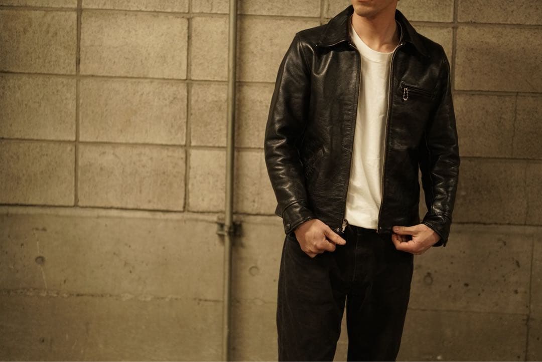 Joe mccoy 30's スポーツ JACKET ホースハイド - メルカリ