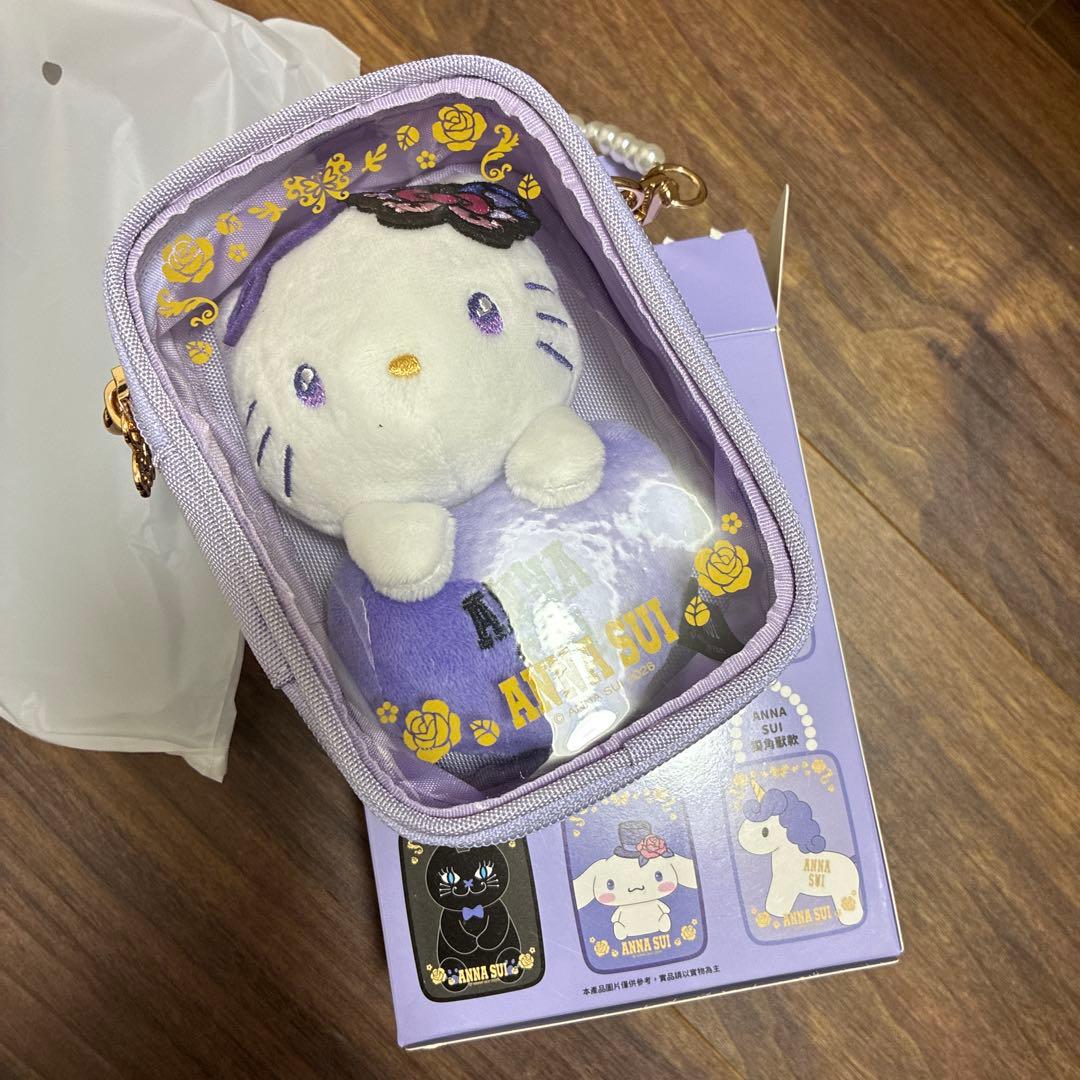 台湾セブンイレブンANNA SUI × サンリオ ぬいぐるみポーチ チャーム