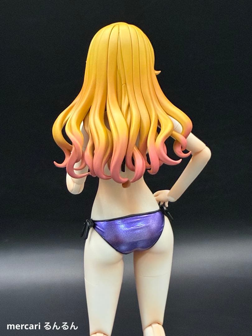 創彩少女庭園 佐伯リツカ水着ヘアアレンジver 喜多川海夢カラー塗装完成製品