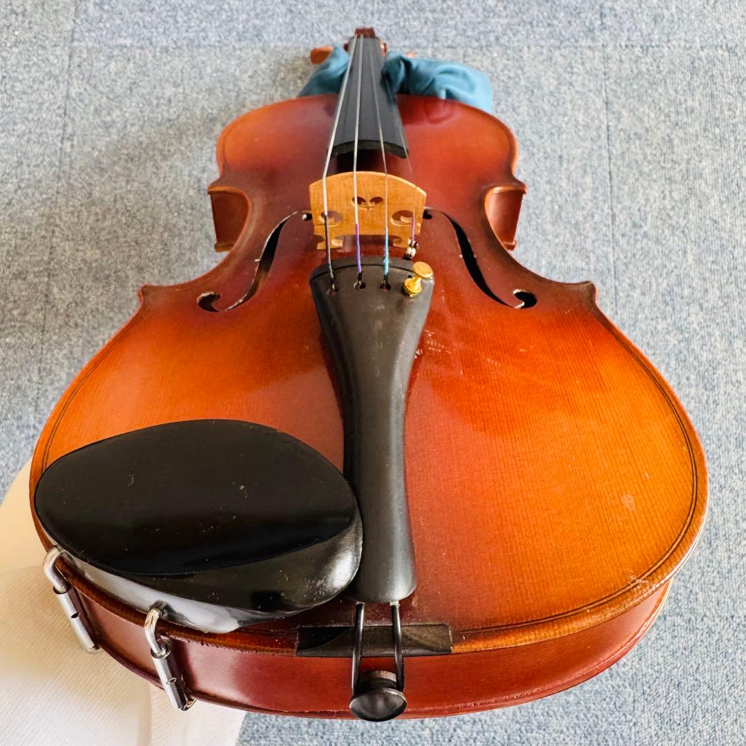 試奏動画あり】SUZUKI バイオリン No.103裏板一枚板【弓・ケース付