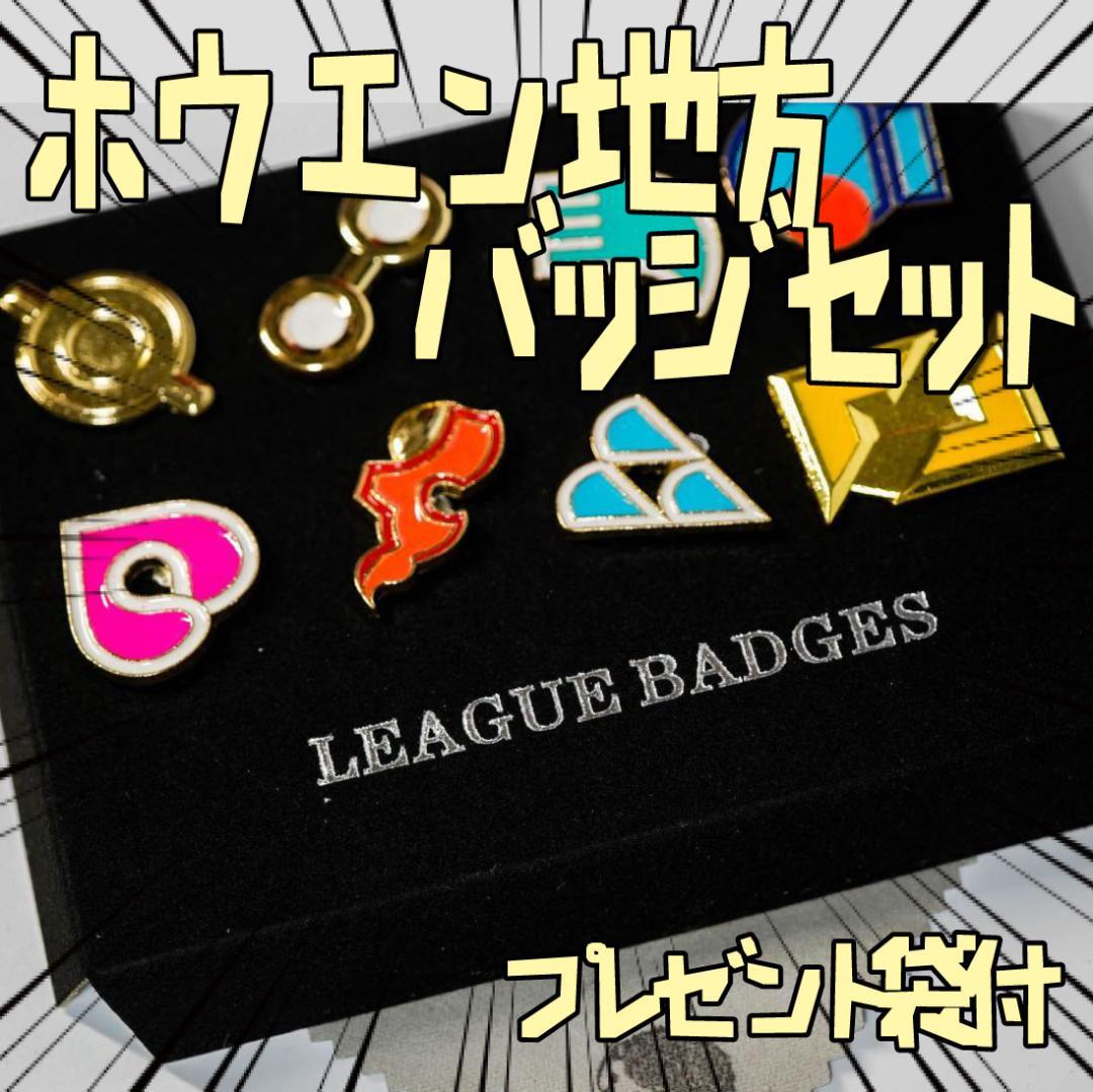 バッジ ジムリーダー ホウエン地方 8種セット 布巾付 リボン袋付【残3