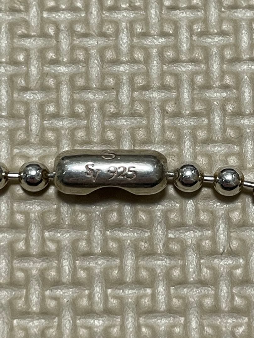 アクセサリー TheSoloist. ball chain necklace. -S-