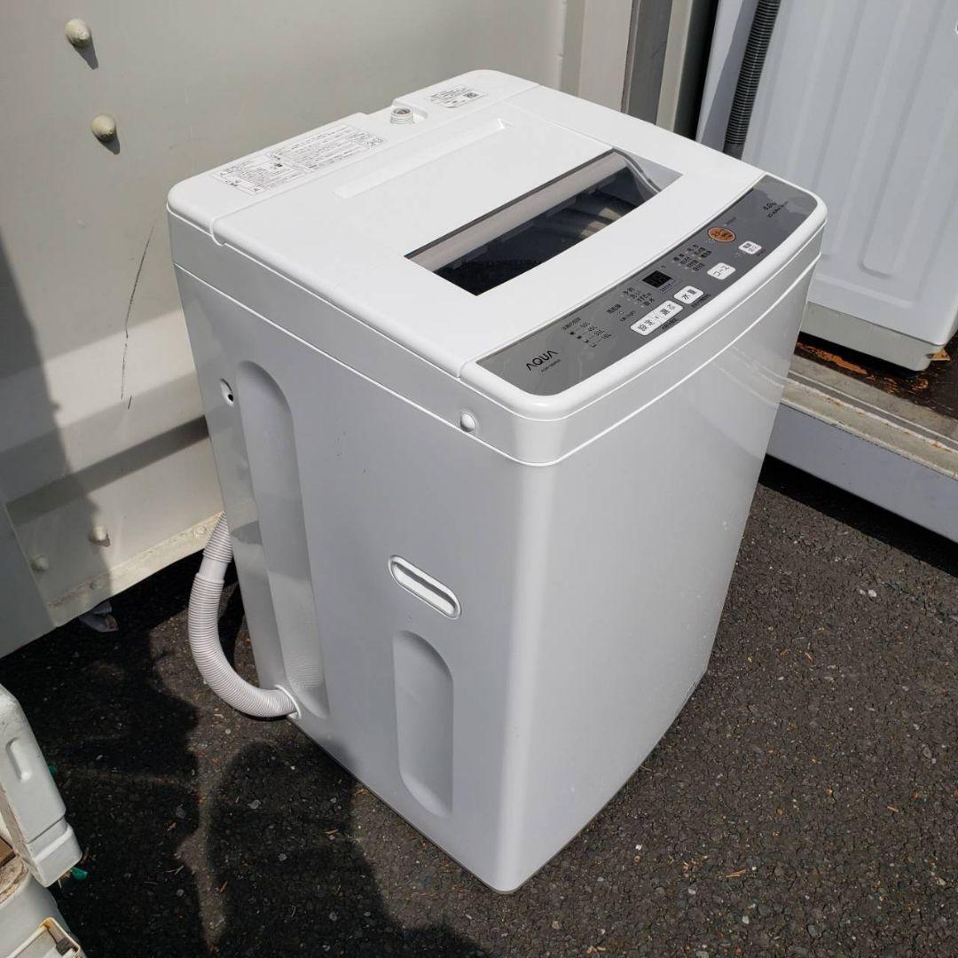 全国送料無料　2021年製　6.0kg　AQUA　全自動電気洗濯機