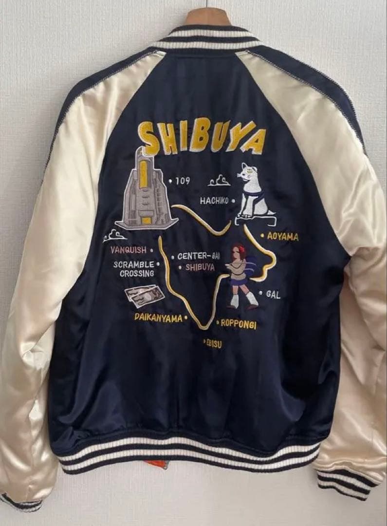 VANQUISH】SHIBUYA ハチ公 スカジャン 山田涼介 - メルカリ