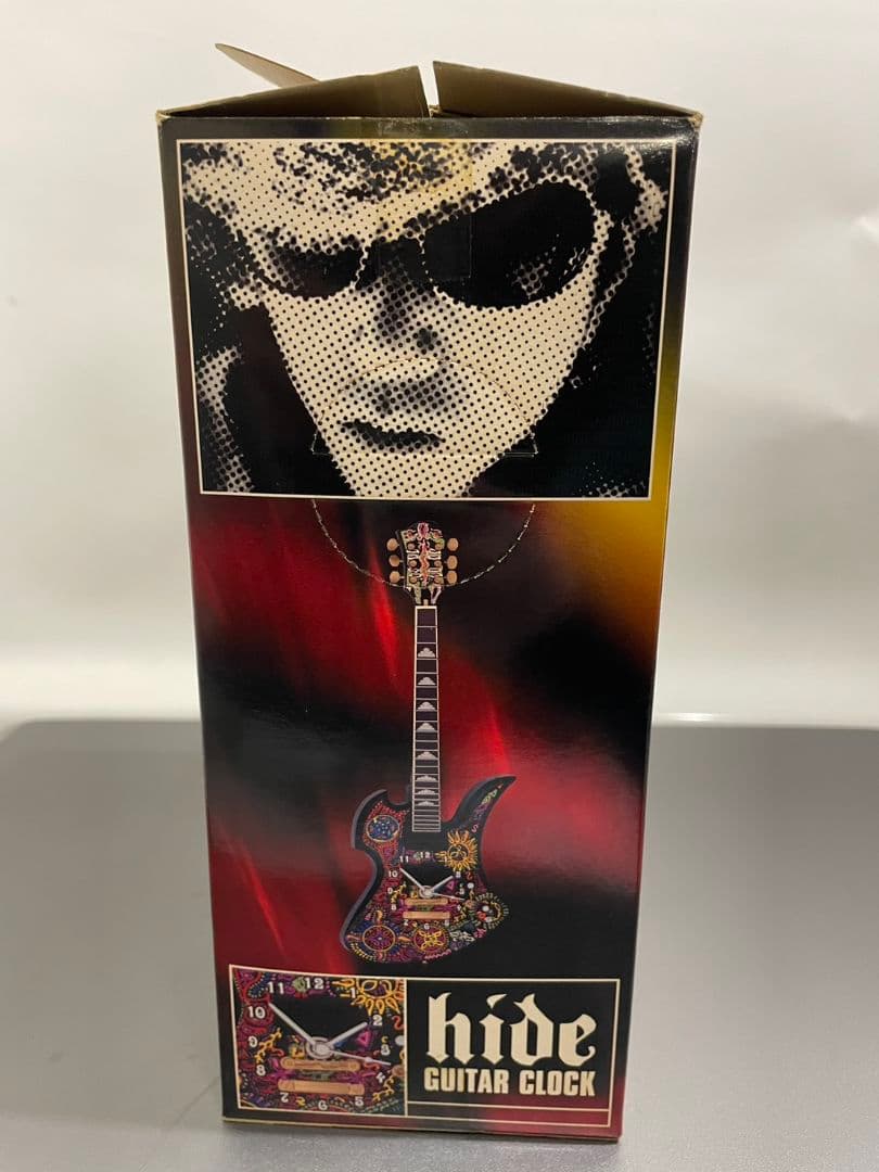 hide ギター型ウォールクロック2種セット