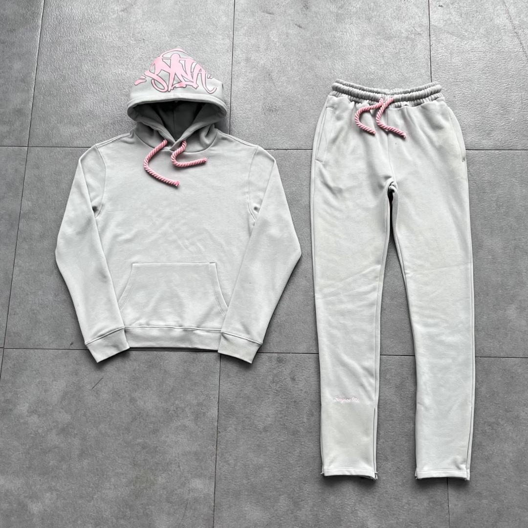 Syna World Tracksuit gray x pink Mサイズ - メルカリ