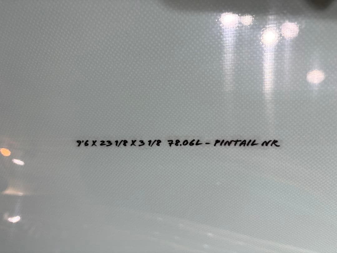 ALOHA サーフボード ロングボード ピンテール ノーズライダー 9.6