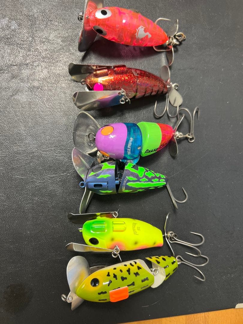 ナマズルアー ジャッカル ジッターバグ でんぐりガエル 13個セット