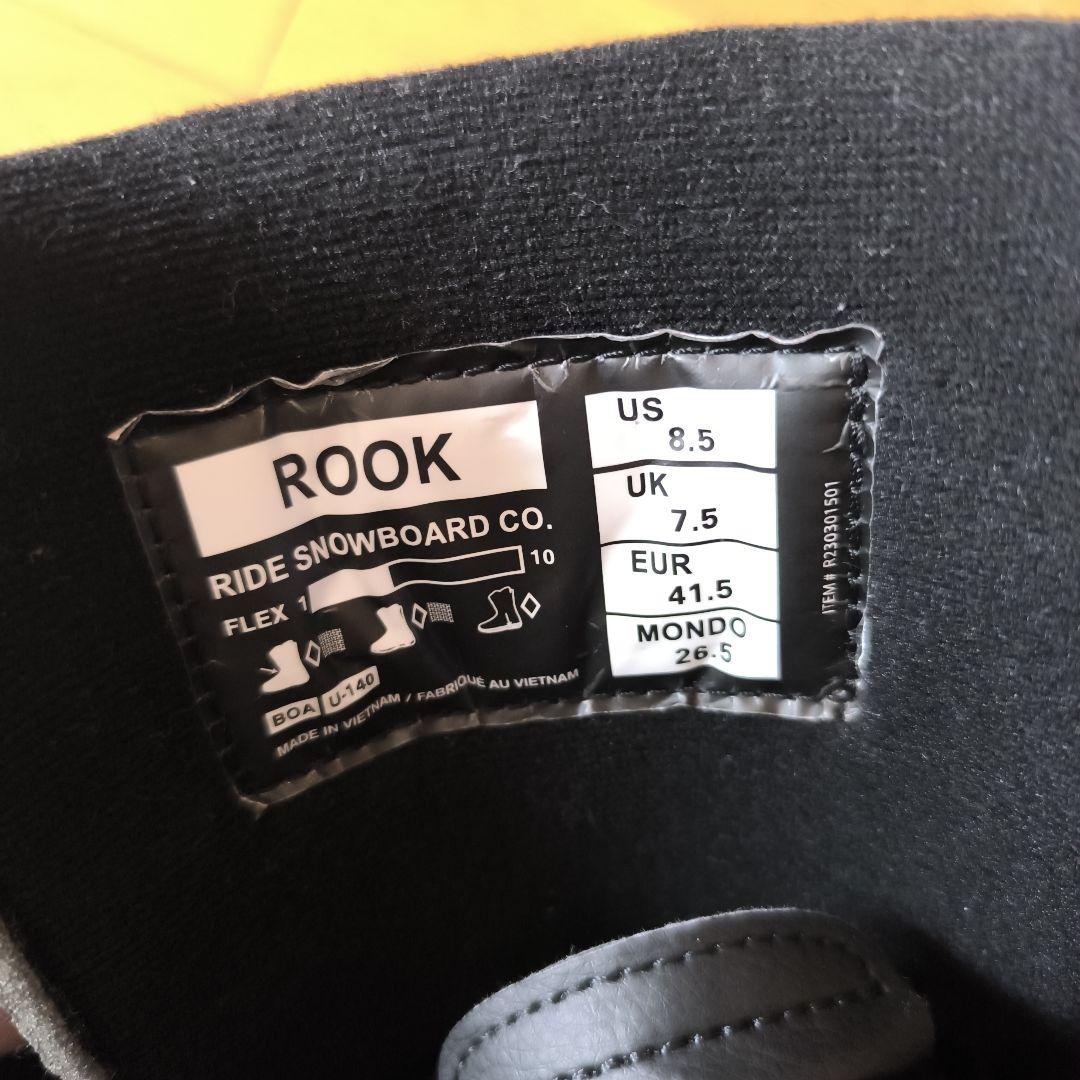 RIDE ライド スノーボード ブーツ ROOK メンズ 26.5CM