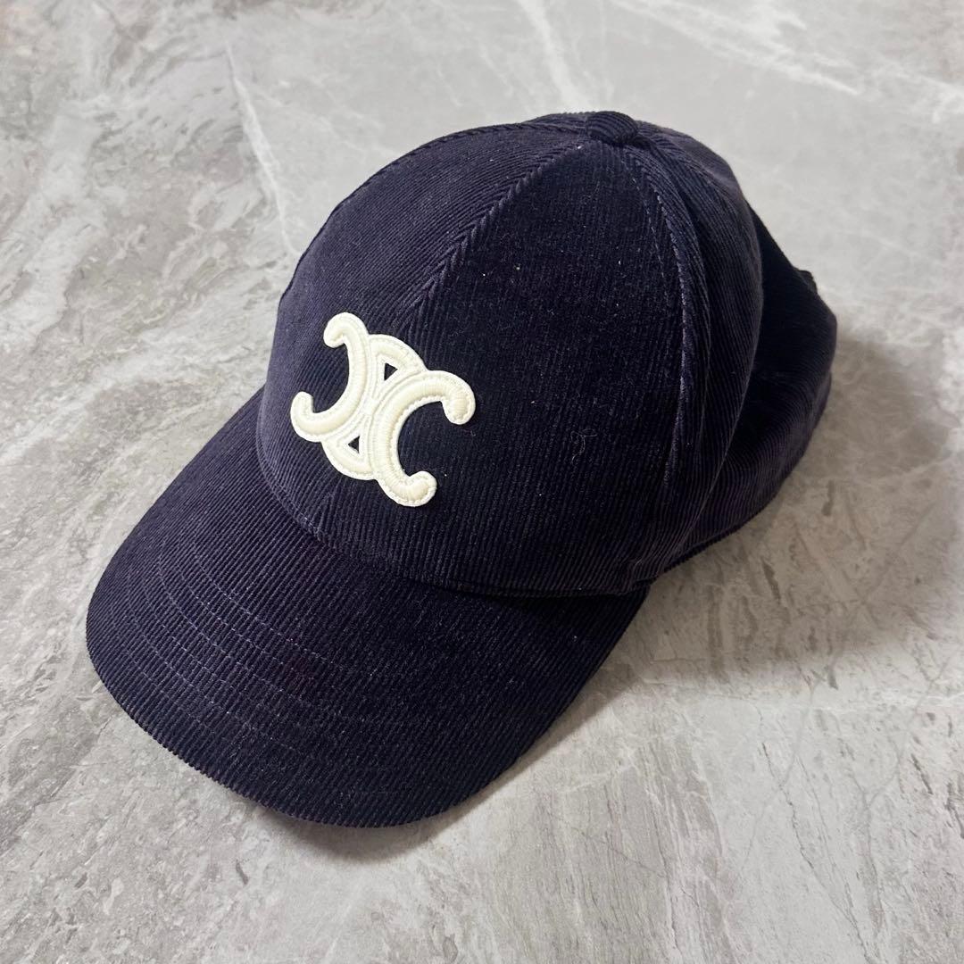 CELINE セリーヌ　キャップ　帽子 CELINE(セリーヌ) ロゴキャップ 帽子 ユニセックス (CELINE/キャップ