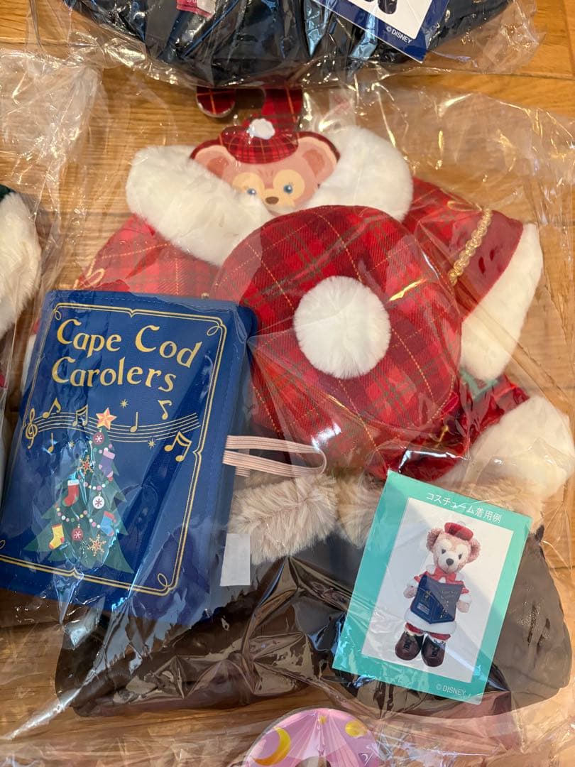 ダッフィー シェリーメイ コスチューム おまとめ ぬいぐるみ 衣装 着せ替え