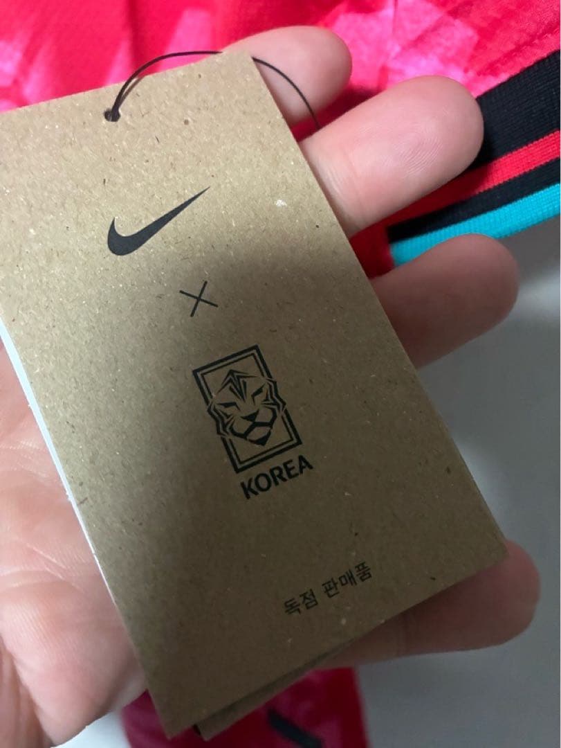 韓国代表 ブラジル戦 ハングル文字 ユニフォーム 新品 XXL