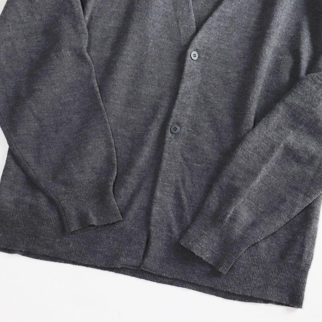 《STILL BY HAND》未使用 シルクウール ニットカーディガン 2(L)