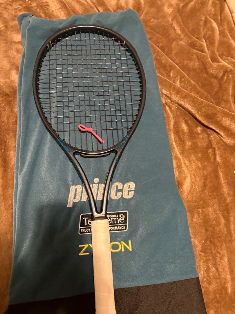 スペック計測済　prince tour100 305g 保証書&初回特典付き PRINCE ツアー100（305g） 7TJ251 2025FW グレイッシュブルー×ブルー