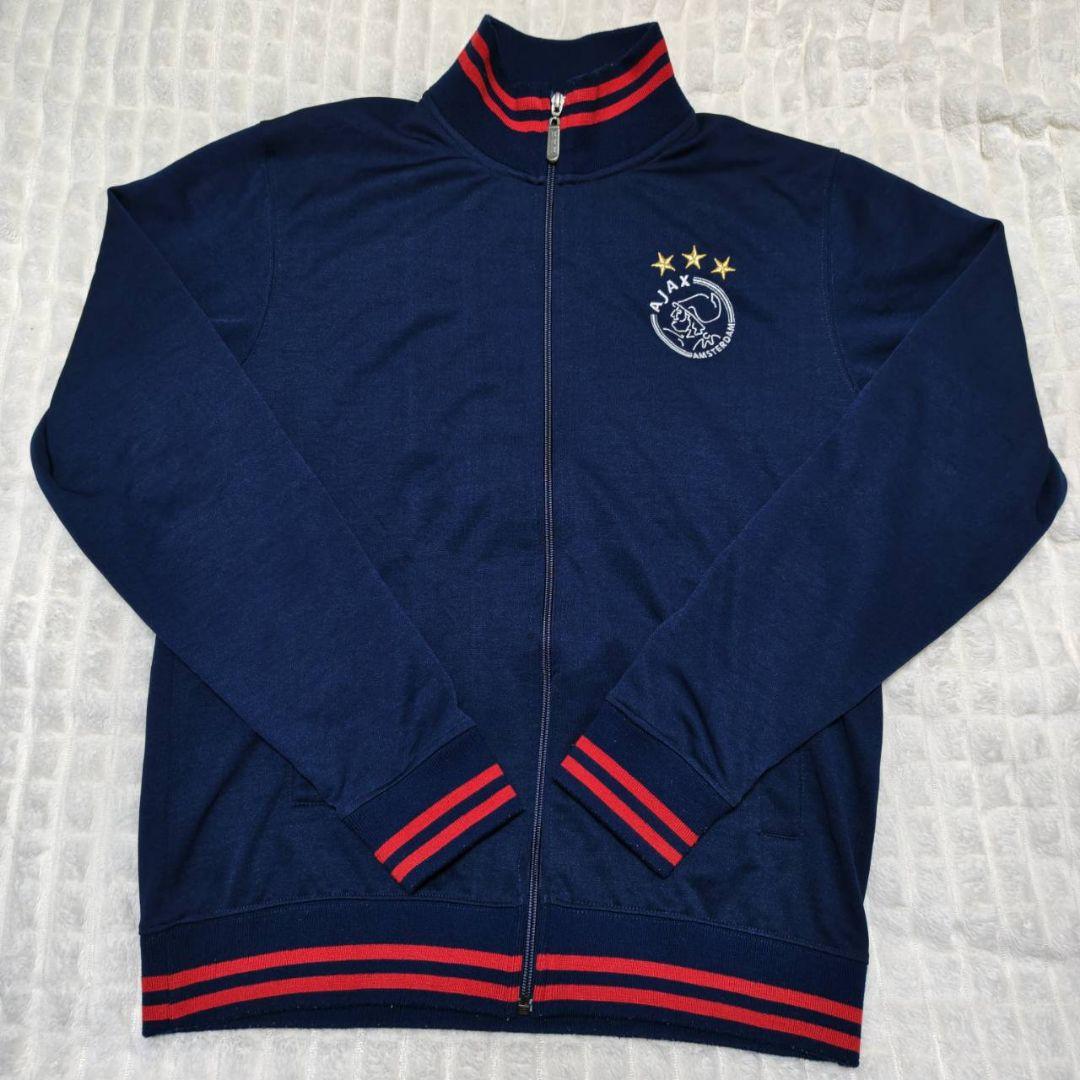【希少】アヤックス・アムステルダム　トラックジャケット　L　エールディビジ 希少】アヤックス・アムステルダム トラックジャケット L