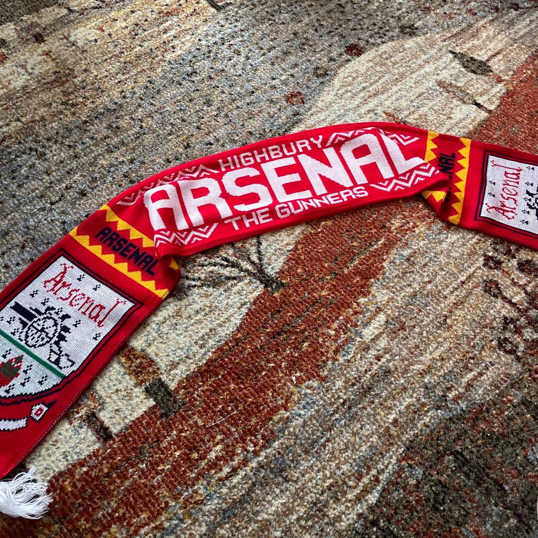80〜90s】旧ロゴ アーセナル マフラー サッカー ユニフォーム グッズ