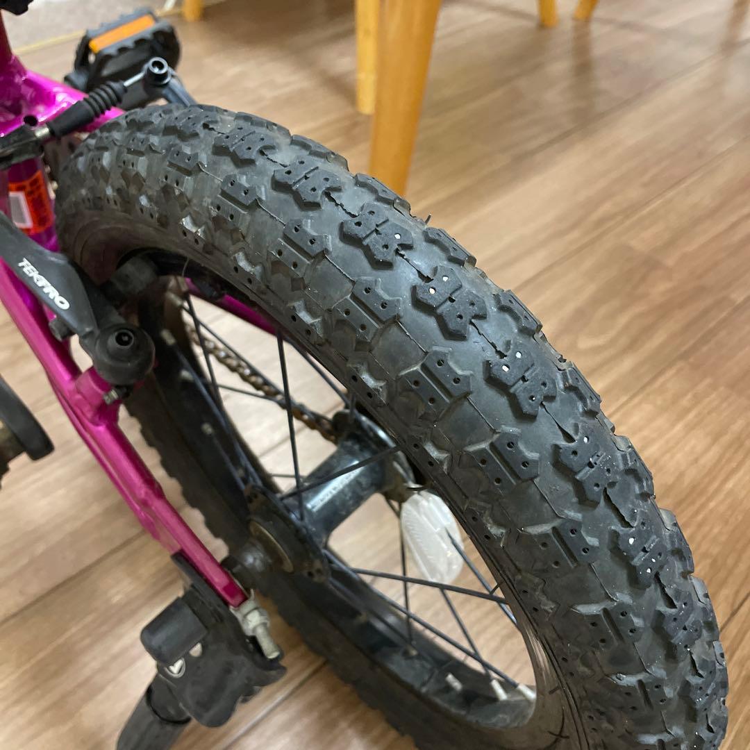 手渡しのみ』ヨツバサイクル 14インチ 限定色 - メルカリ