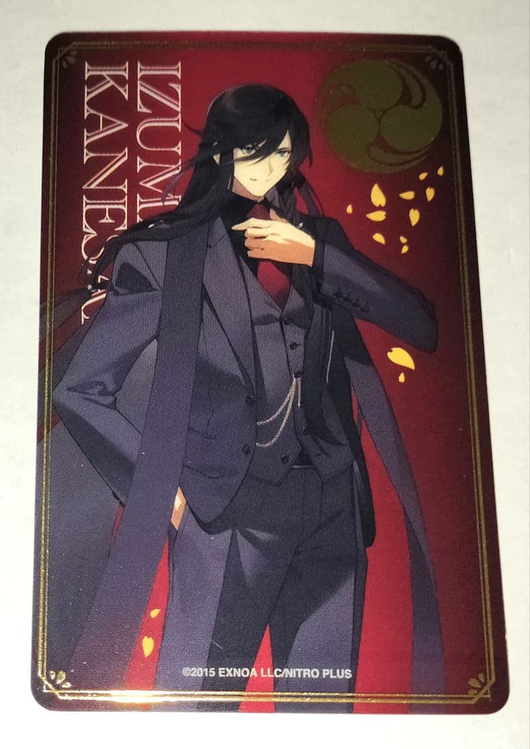 刀剣乱舞 とうらぶ 和泉守兼定 祝装箔押しクリアカード 大本丸博