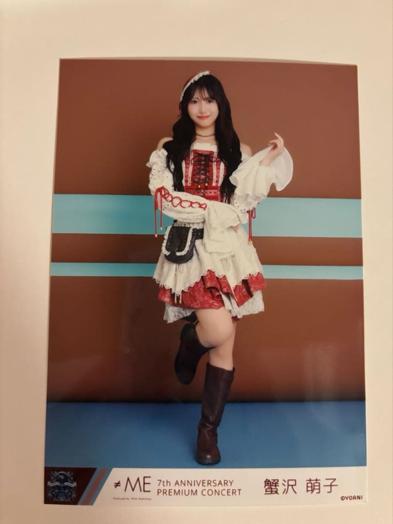 蟹沢萌子 生写真 ツアー衣装 - メルカリ