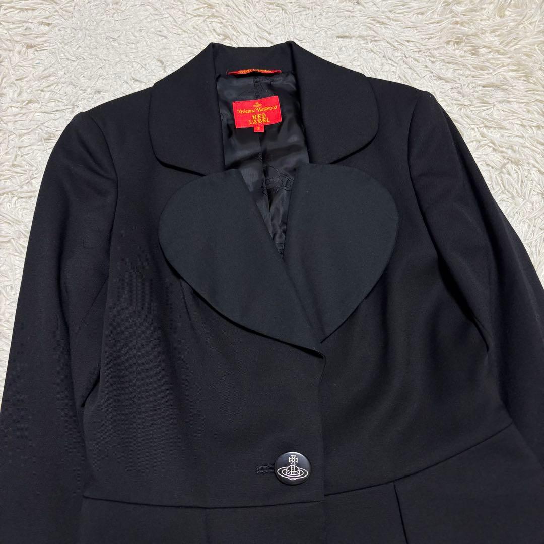 美品 ヴィヴィアンウエストウッド ラブジャケット ブラック サイズ2