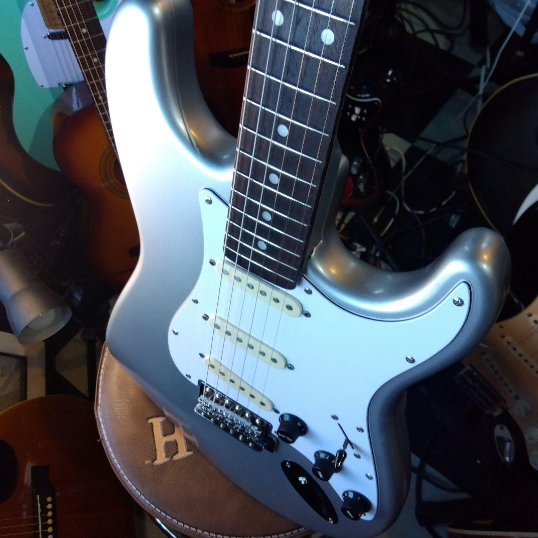 エレキギター…シルバーカラー！大幅値下げ！