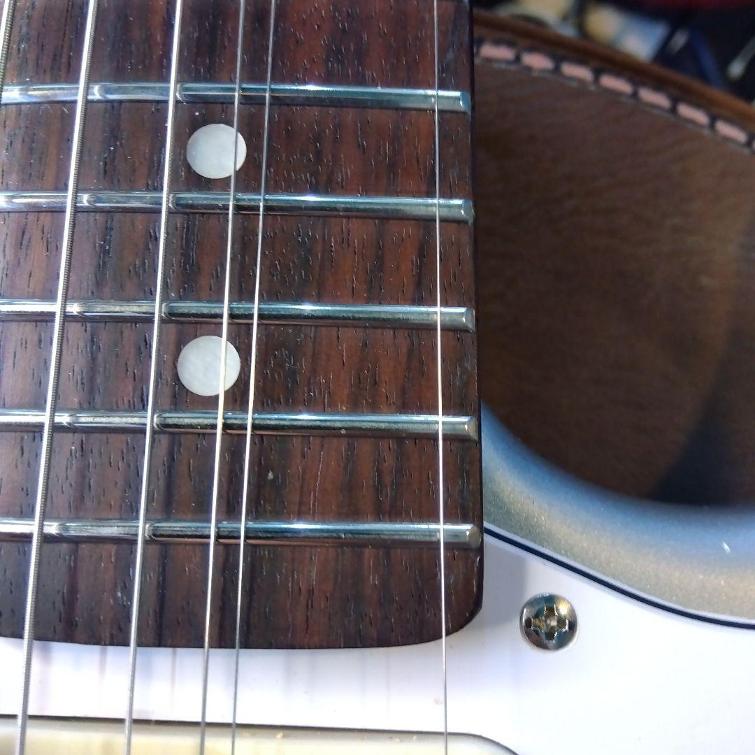 エレキギター…シルバーカラー！大幅値下げ！