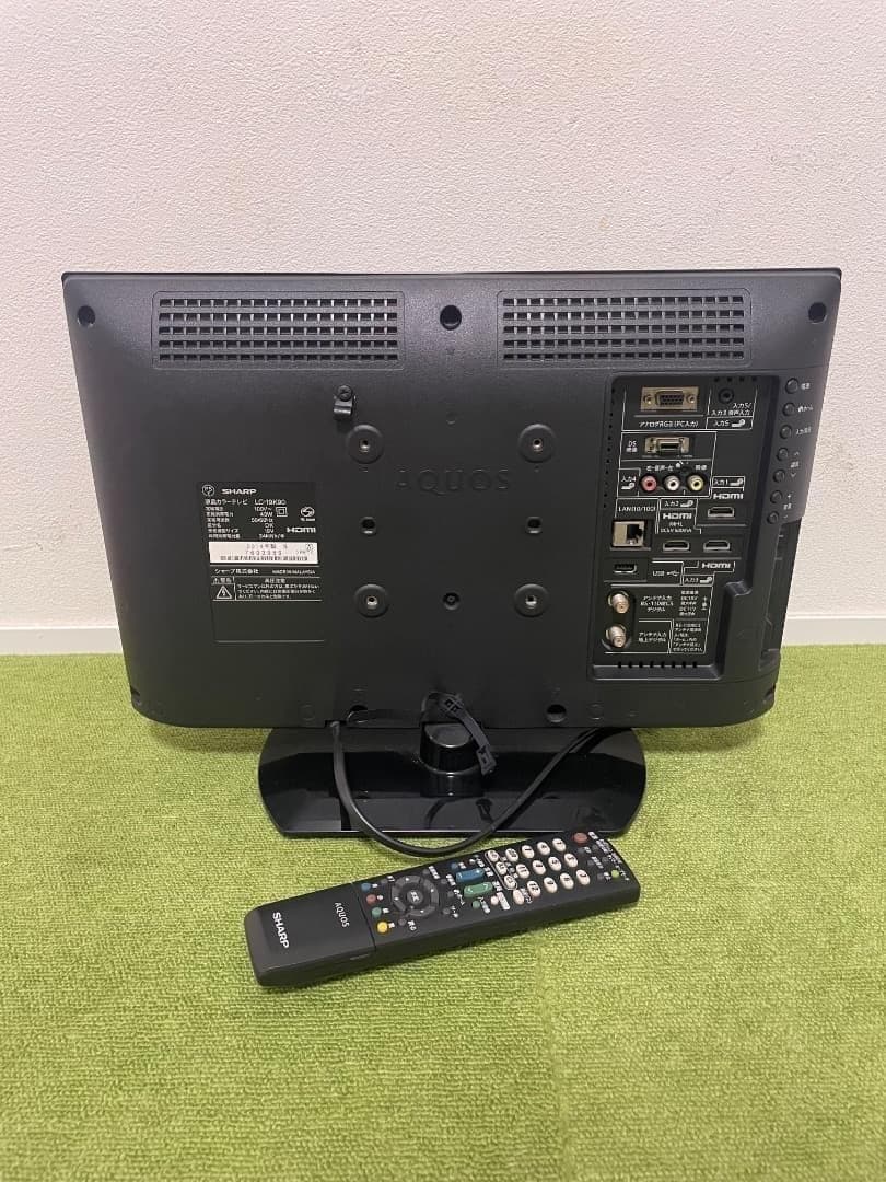 シャープ 液晶テレビ 19V型 AQUOS LC-19K90 - メルカリ