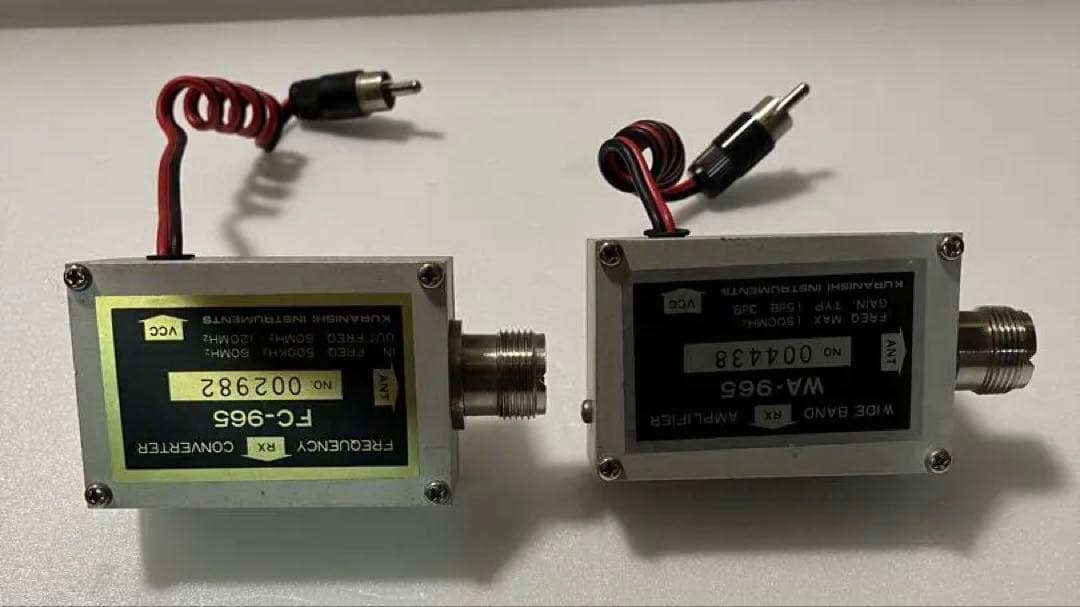 クラニシ FC-965 WA-965 CC-965 動作確認 セット - メルカリ