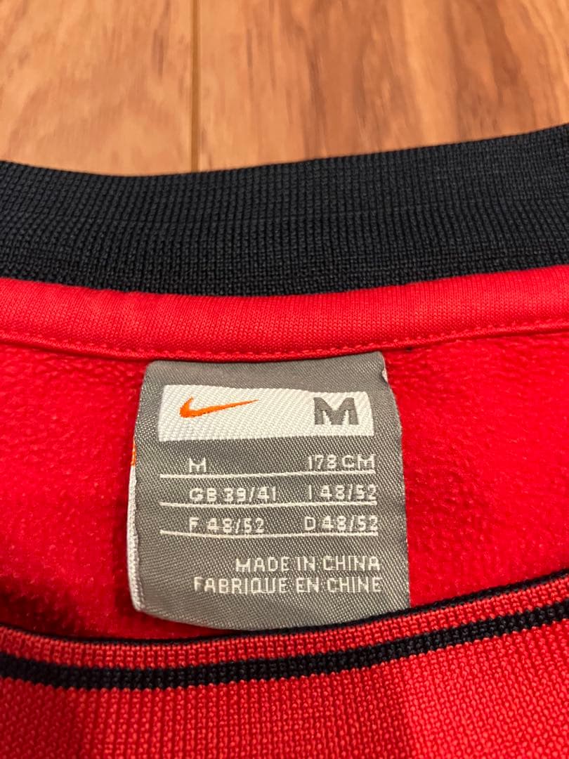 アーセナルFC Nike スウェット 赤 古着 ナイキ プレミアリーグ - メルカリ