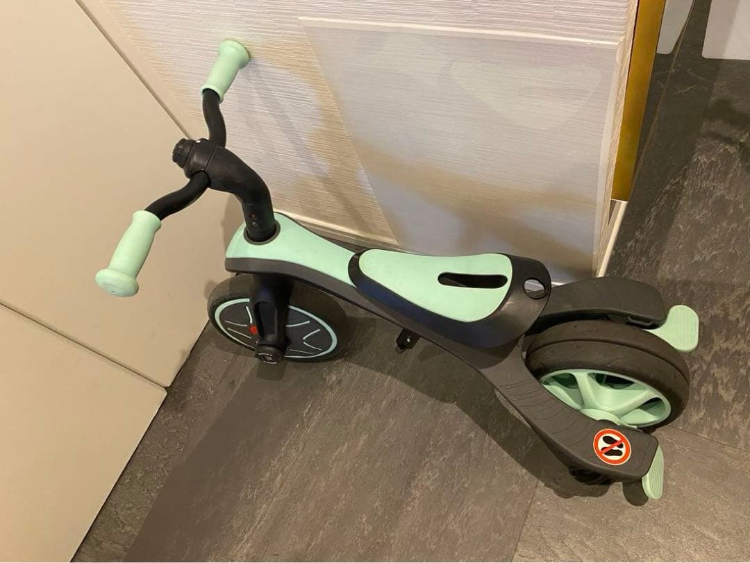 Globber グロッバー エクスプローラー トライク 4in1 ミント - メルカリ