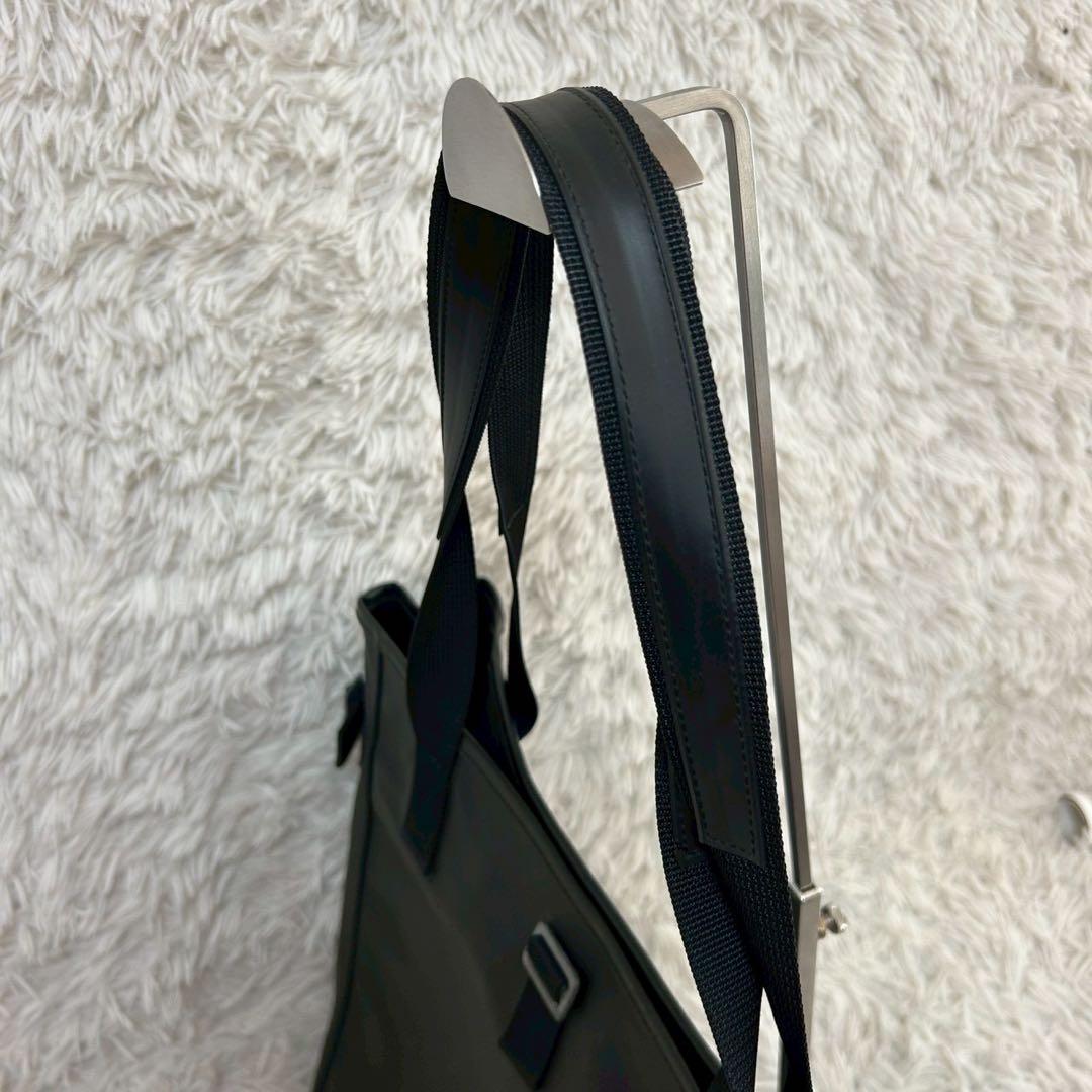 極美品✨ラゲッジレーベル ニューライナー トートバッグ 黒 拡張可能