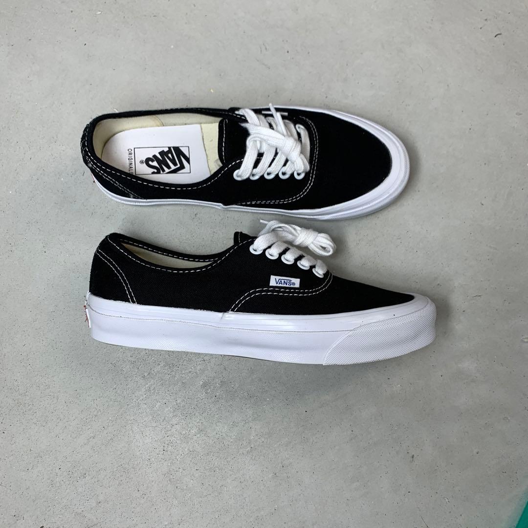 VANS VAULT authentic lx ブラック オーセンティック 黒 - メルカリ